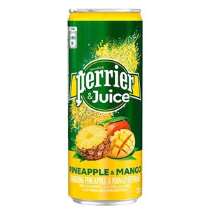 Perrier and Juice Slim Can - Pineapple and Mango