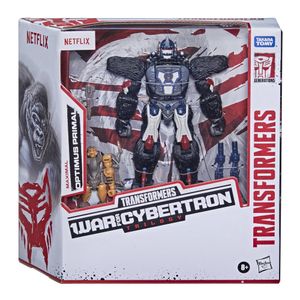 Transformers War for Cybertron Series-Inspired Optimus Primal and Rattrap