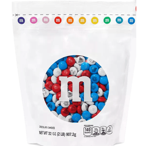Red, White, and Blue Bulk Candy
